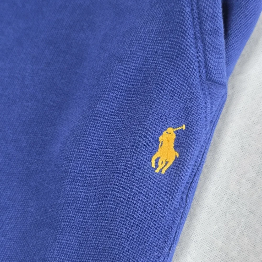Polo Ralph Lauren Boys XL 18-20 Jogger Sweatpants Navy Blue Drawstring